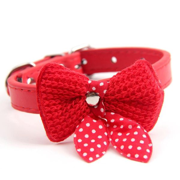 dog collars & leashes lovely pets adjustable pu leather collar puppy pet with knit bowknot necklace for dogs cat perro sml
dog collars & leashes lovely pets adjustable pu leather collar puppy pet with knit bowknot necklace for dogs cat perro sml