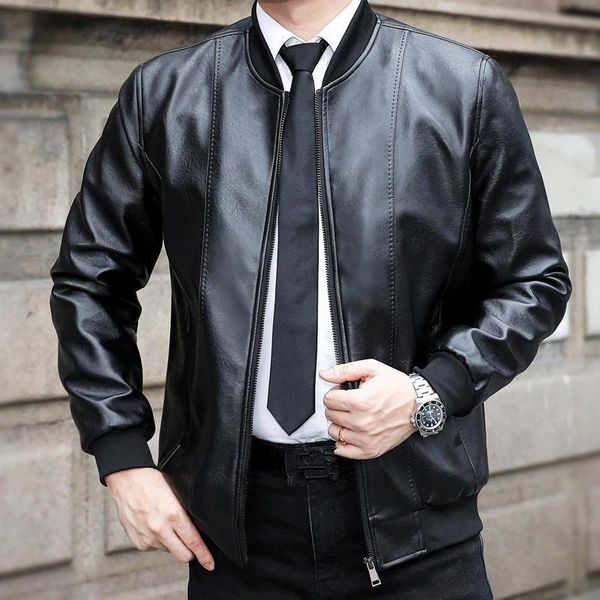 racing jackets men autumn spring leather clothing men's sheep skin coats male business casual plus size genuine jacket, Black;red
racing jackets men autumn spring leather clothing men's sheep skin coats male business casual plus size genuine jacket, Black;red