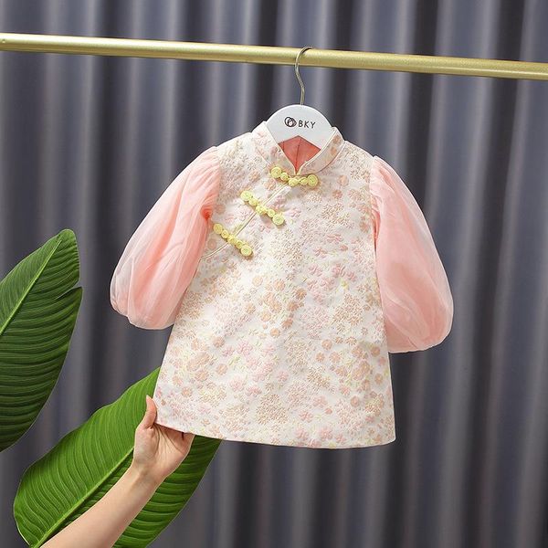 girl's dresses sweet baby girls long sleeve children infants princess bow birthday lovely floral dress kids, Red;yellow
girl's dresses sweet baby girls long sleeve children infants princess bow birthday lovely floral dress kids, Red;yellow
