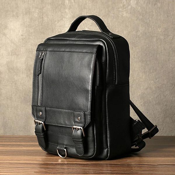 authentic men's and women's leather backpack, leisure design, multi-function, anti-theft, natural backpack
authentic men's and women's leather backpack, leisure design, multi-function, anti-theft, natural backpack
