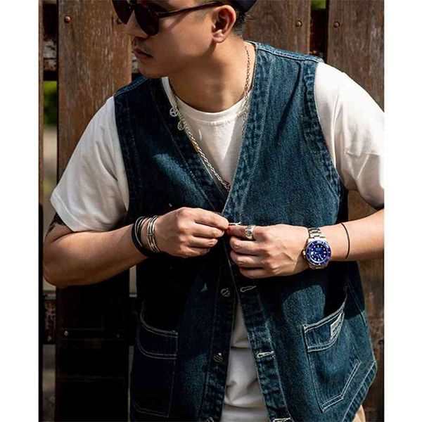 men's hoodies & sweatshirts retro washed work clothes wear denim vest men japanese sleeveless waistcoat jacket n3yj, Black
men's hoodies & sweatshirts retro washed work clothes wear denim vest men japanese sleeveless waistcoat jacket n3yj, Black