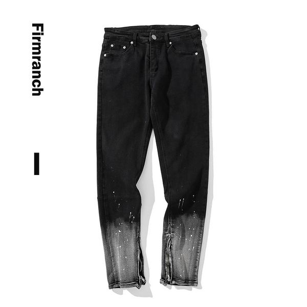 firmranch men/women vibe black for men high street splash-ink stacked jeans homme zip up pencil pant moto trouse, Blue
firmranch men/women vibe black for men high street splash-ink stacked jeans homme zip up pencil pant moto trouse, Blue
