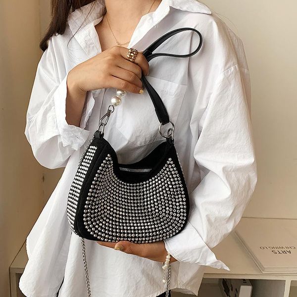 evening bags half-moon shape rhinestone pu leather crossbody bag for women 2021 luxury chain pearl designer shoulder purses and handbags
evening bags half-moon shape rhinestone pu leather crossbody bag for women 2021 luxury chain pearl designer shoulder purses and handbags
