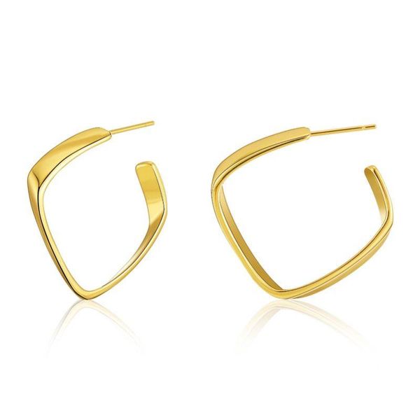 Stud European And American Geometric Glossy Square Earrings Copper Gold-plated C-shaped Mirror Fashion Irregular, Golden;silver
Stud European And American Geometric Glossy Square Earrings Copper Gold-plated C-shaped Mirror Fashion Irregular, Golden;silver