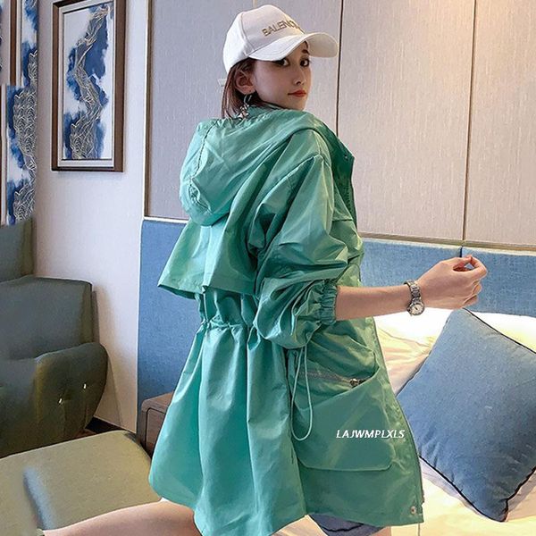 women's jackets 2021 spring casual hooded big pocket jacket women high waist drawstring loose coat, Black;brown
women's jackets 2021 spring casual hooded big pocket jacket women high waist drawstring loose coat, Black;brown