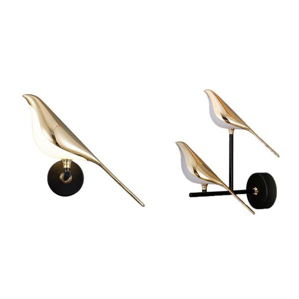 wall lamp postmodern creativity gold plating bird led lamps hallway stairs sconce bedroom light designer decor fixtures
wall lamp postmodern creativity gold plating bird led lamps hallway stairs sconce bedroom light designer decor fixtures