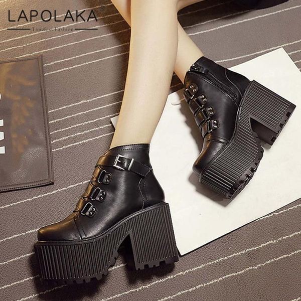 boots lapolaka 2021 design extremly thick high heels ankle women shoes black buckle non-slip waterproof ladies bootie
boots lapolaka 2021 design extremly thick high heels ankle women shoes black buckle non-slip waterproof ladies bootie