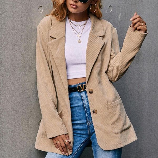 women's suits & blazers spring autumn solid women blazer coat elegant office lady single button pocket design fall jacket for oversized, White;black
women's suits & blazers spring autumn solid women blazer coat elegant office lady single button pocket design fall jacket for oversized, White;black