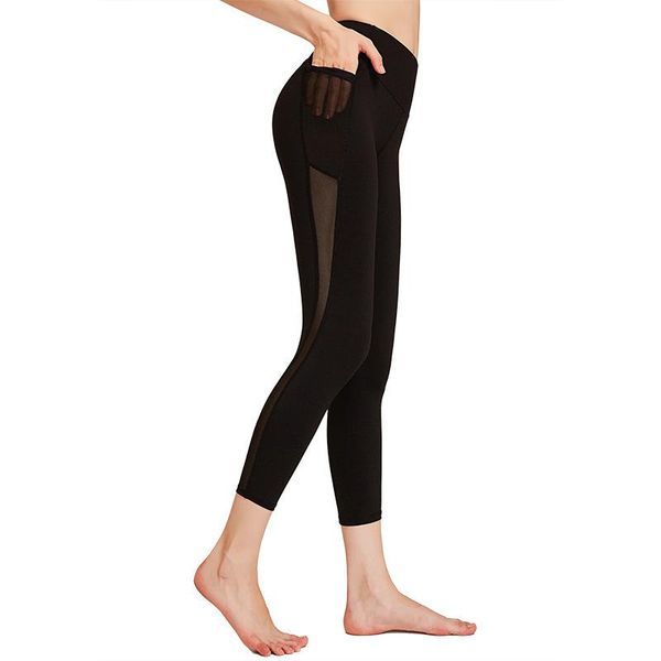 yoga outfit mesh stitching pants high elastic hip-lifting sports tights waist pocket fitness women sport leggings
yoga outfit mesh stitching pants high elastic hip-lifting sports tights waist pocket fitness women sport leggings