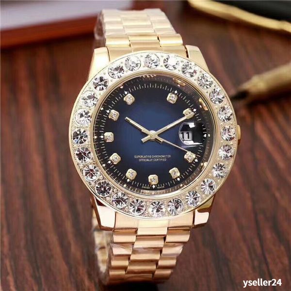 relogio masculino mens and womens watches famous wist fashion black dial with calendar bracklet folding clasp master male giftluxury diamond, Slivery;brown
relogio masculino mens and womens watches famous wist fashion black dial with calendar bracklet folding clasp master male giftluxury diamond, Slivery;brown