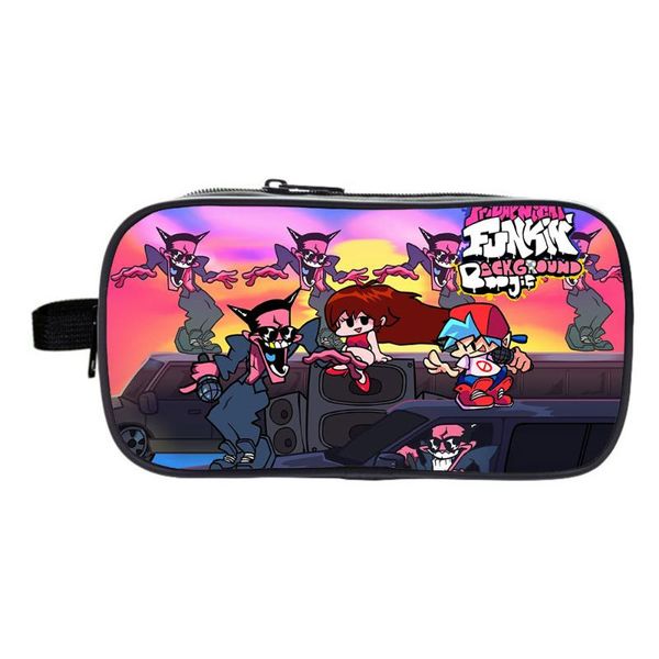 cosmetic bags & cases friday night funkin pencil case 3d game bag students double layer pen cartoon stationery pouch zipper makeup
cosmetic bags & cases friday night funkin pencil case 3d game bag students double layer pen cartoon stationery pouch zipper makeup