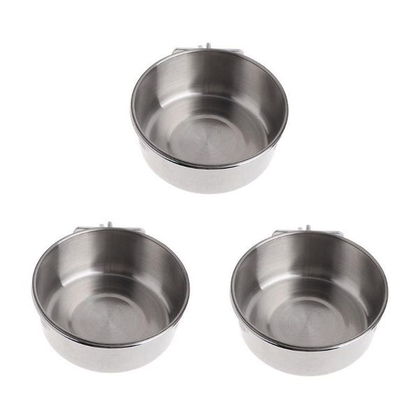 other bird supplies 3 pcs feeding dish hanging cage cups feeder stainless steel parrot water food bowl pet supply
other bird supplies 3 pcs feeding dish hanging cage cups feeder stainless steel parrot water food bowl pet supply