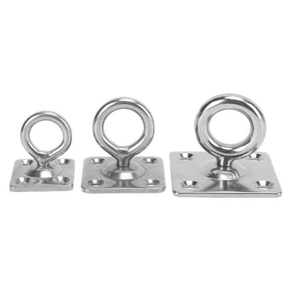 rafts/inflatable boats stainless steel ceiling hooks corrosion resistant pad eye plate u 360° rotating square door buckle for yachts ship
rafts/inflatable boats stainless steel ceiling hooks corrosion resistant pad eye plate u 360° rotating square door buckle for yachts ship