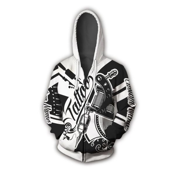 nordic new autumn and winter trend 3d printed men's hooded zipper sweater large coat, Black
nordic new autumn and winter trend 3d printed men's hooded zipper sweater large coat, Black