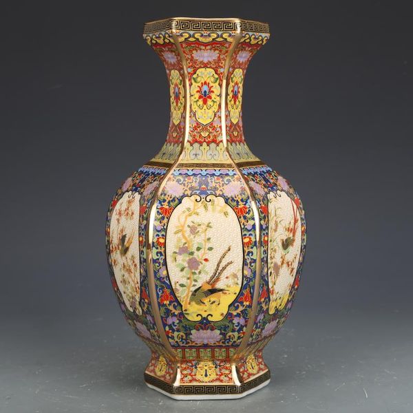 vases antique porcelains yongzheng official kiln vase living room pastel ornaments jingdezhen porcelain hexagons enamel
vases antique porcelains yongzheng official kiln vase living room pastel ornaments jingdezhen porcelain hexagons enamel