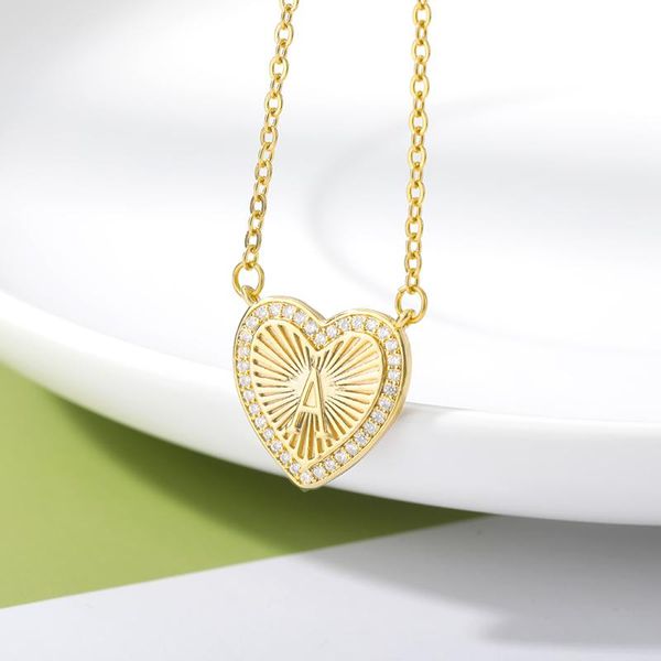 pendant necklaces heart initial necklace for women crystal 26 letter zircon love girls gift accessories jewelry, Silver
pendant necklaces heart initial necklace for women crystal 26 letter zircon love girls gift accessories jewelry, Silver