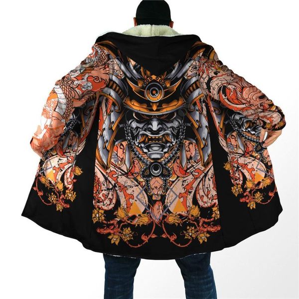 men's wool & blends winter men for women hooded cloak samurai helmet tattoo 3d over printed fleece wind breaker warm hood, Black
men's wool & blends winter men for women hooded cloak samurai helmet tattoo 3d over printed fleece wind breaker warm hood, Black