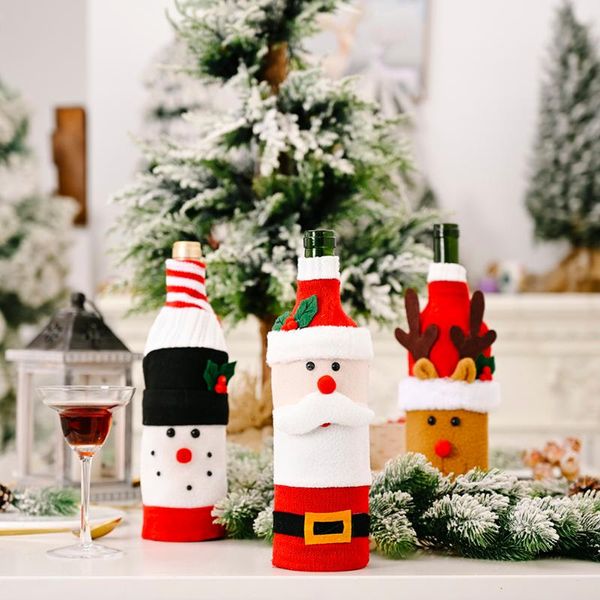 christmas decorations wine bottle cover merry for home 2021 ornament year 2022 xmas navidad gifts
christmas decorations wine bottle cover merry for home 2021 ornament year 2022 xmas navidad gifts