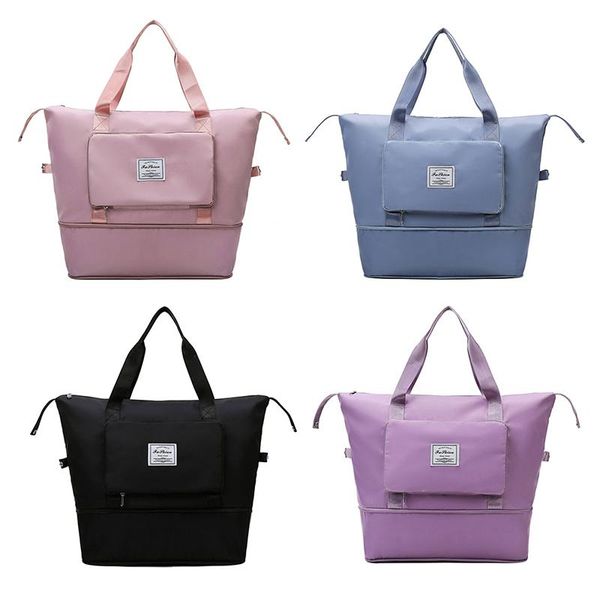 duffel bags large capacity folding travel bag women gym training handle handbag yoga
duffel bags large capacity folding travel bag women gym training handle handbag yoga