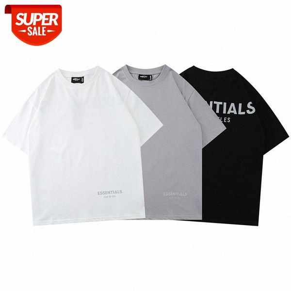 fog multi-line eentials reflective letters short-sleeved t-shirt couples loose version bottoming shirt for men and women #ap2c, White;black
fog multi-line eentials reflective letters short-sleeved t-shirt couples loose version bottoming shirt for men and women #ap2c, White;black