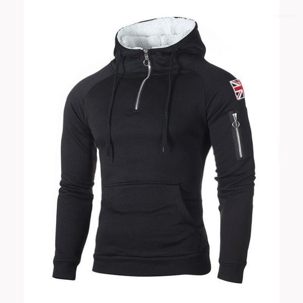 quality mens zipper hoodies hip hop sweatshirt autumn british flag men patchwork hooded tracksuit male hoody brand clothing1, Black
quality mens zipper hoodies hip hop sweatshirt autumn british flag men patchwork hooded tracksuit male hoody brand clothing1, Black