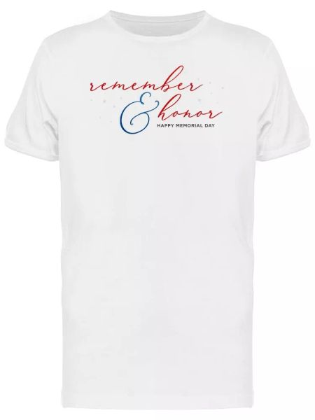 remember & honor day men's tee -image by shutterstock, White;black
remember & honor day men's tee -image by shutterstock, White;black