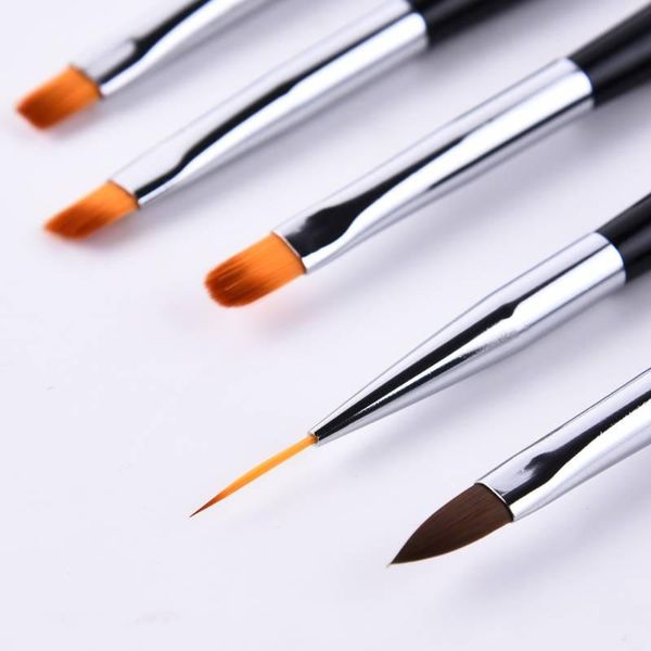 nail brushes tianmi 5pcs/set art brush pen primary nylon hair soft round head flat drawing carving tool, Yellow
nail brushes tianmi 5pcs/set art brush pen primary nylon hair soft round head flat drawing carving tool, Yellow