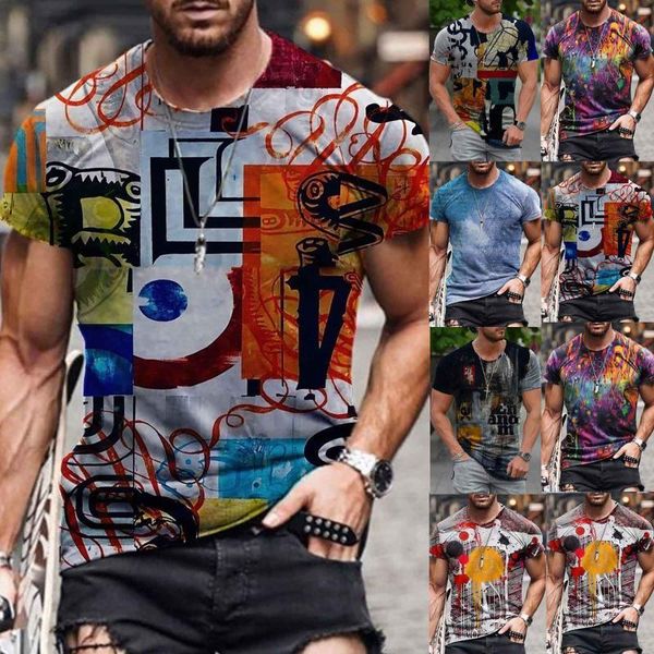 men's t-shirts oversized t-shirt summer casual 3d printed short sleeve round neck street style harajuku t shirt #4, White;black
men's t-shirts oversized t-shirt summer casual 3d printed short sleeve round neck street style harajuku t shirt #4, White;black