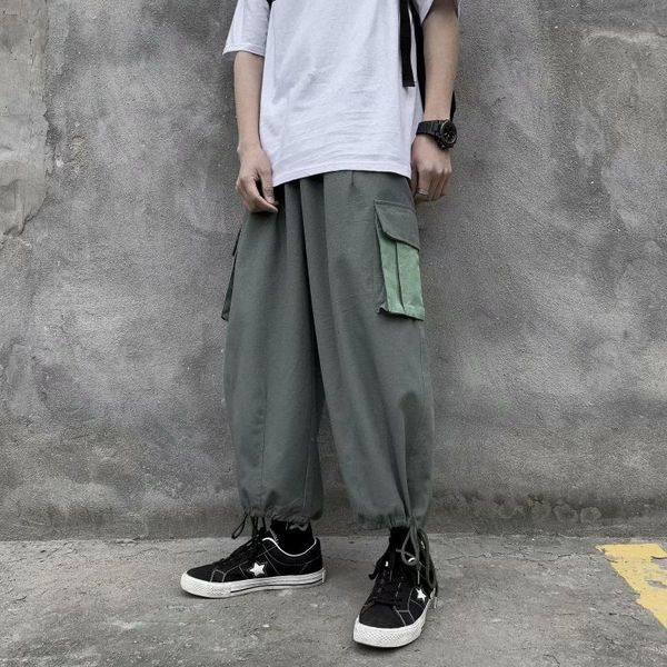 men's pants fashionable hip-hop men 2021 male loose sports streetwear army casual trousers, Black
men's pants fashionable hip-hop men 2021 male loose sports streetwear army casual trousers, Black