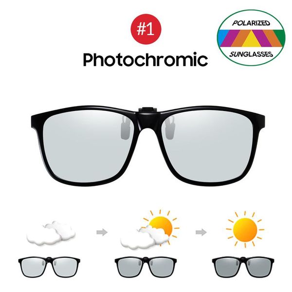 flip up clip on sunglasses men pochromic polarised women sun glasses color change night for, White;black
flip up clip on sunglasses men pochromic polarised women sun glasses color change night for, White;black