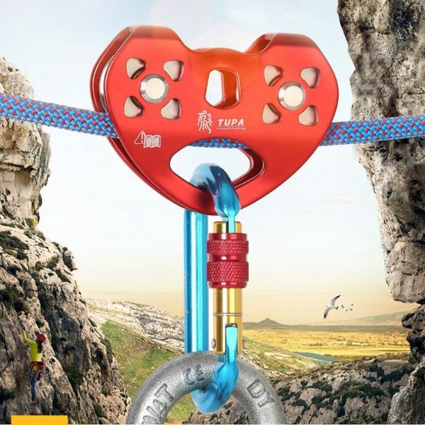 ropeway double slide zipline high-altitude outdoor transportation pulley with ball bearing rock climbing accessories cords, slings and webbi
ropeway double slide zipline high-altitude outdoor transportation pulley with ball bearing rock climbing accessories cords, slings and webbi