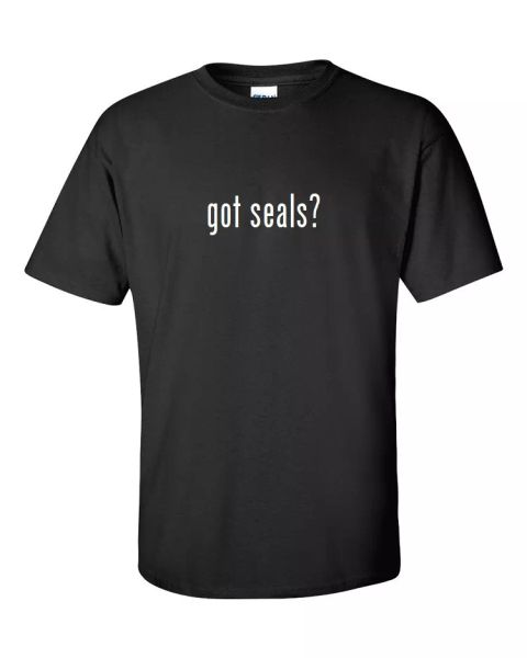 got seals cotton t-shirt shirt solid black white funny gift s -5xl, White;black
got seals cotton t-shirt shirt solid black white funny gift s -5xl, White;black
