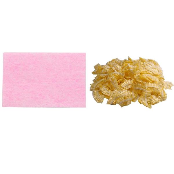 nail art kits 100pcs disposable dressing earmuffs salon clear ear cover with 600pcs pink tools polish remover
nail art kits 100pcs disposable dressing earmuffs salon clear ear cover with 600pcs pink tools polish remover