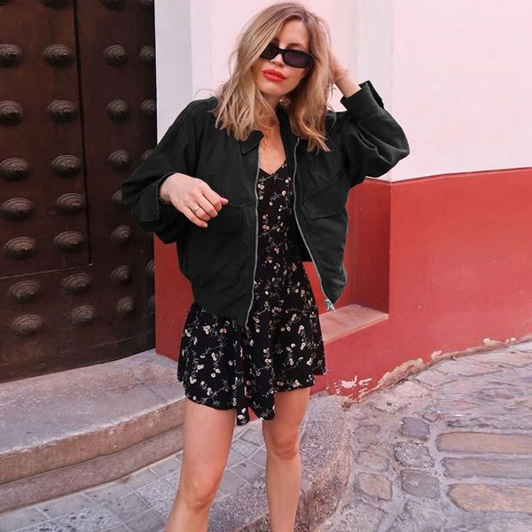fashion bomber jacket women long sleeve basic coats casual windbreaker thin slim outerwear short jackets @f40 women's, Black;brown
fashion bomber jacket women long sleeve basic coats casual windbreaker thin slim outerwear short jackets @f40 women's, Black;brown