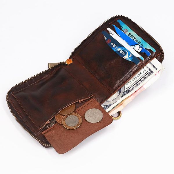 wallets 2021 100% genuine leather wallet for men women vintage men's short zipper purse with card holder coin pocket money bag, Red;black
wallets 2021 100% genuine leather wallet for men women vintage men's short zipper purse with card holder coin pocket money bag, Red;black