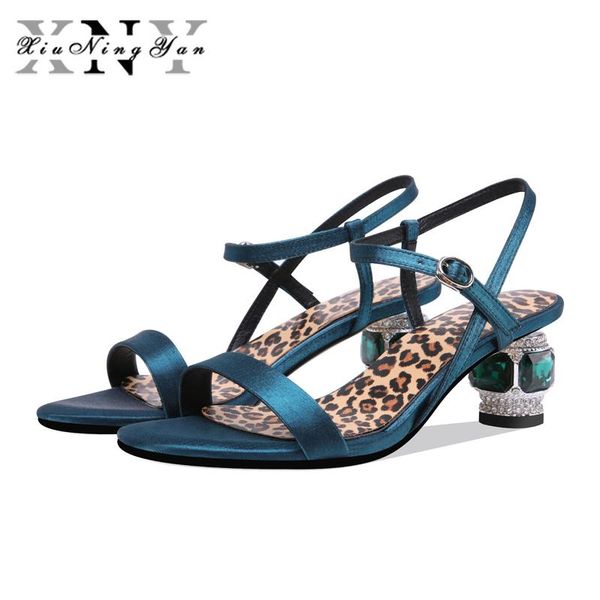 women sandals genuine leather thick high heels woman mixed colors cross buckle ladies dress party shoes, Black
women sandals genuine leather thick high heels woman mixed colors cross buckle ladies dress party shoes, Black