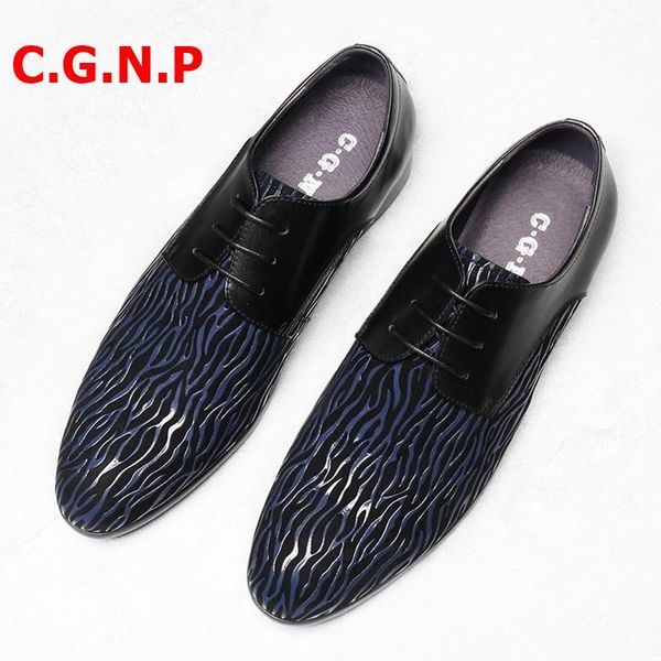 dress shoes c.g.n.p fashion korea style printed water ripple leather men black blue lace-up derdy business formal
dress shoes c.g.n.p fashion korea style printed water ripple leather men black blue lace-up derdy business formal