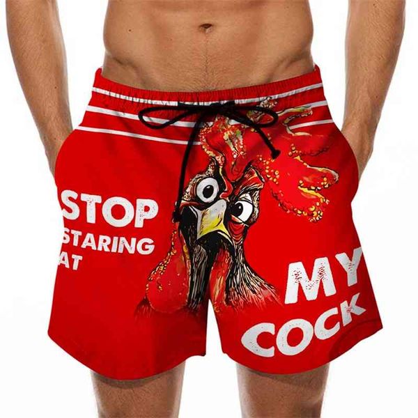 2021 men's beach pants funny 3d turkey head printed swimming trunks spoof banana pattern large shorts, White;black
2021 men's beach pants funny 3d turkey head printed swimming trunks spoof banana pattern large shorts, White;black