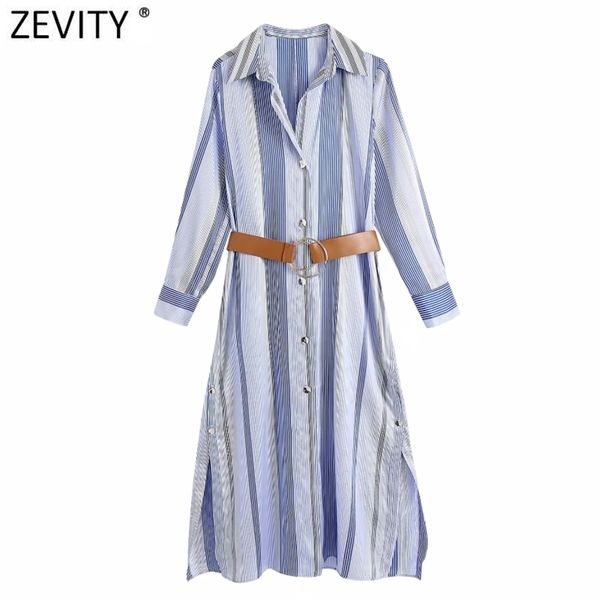 women vintage contrast striped printing single breasted shirt dress office lady chic side split sashes vestido ds8207 210420, Black;gray
women vintage contrast striped printing single breasted shirt dress office lady chic side split sashes vestido ds8207 210420, Black;gray