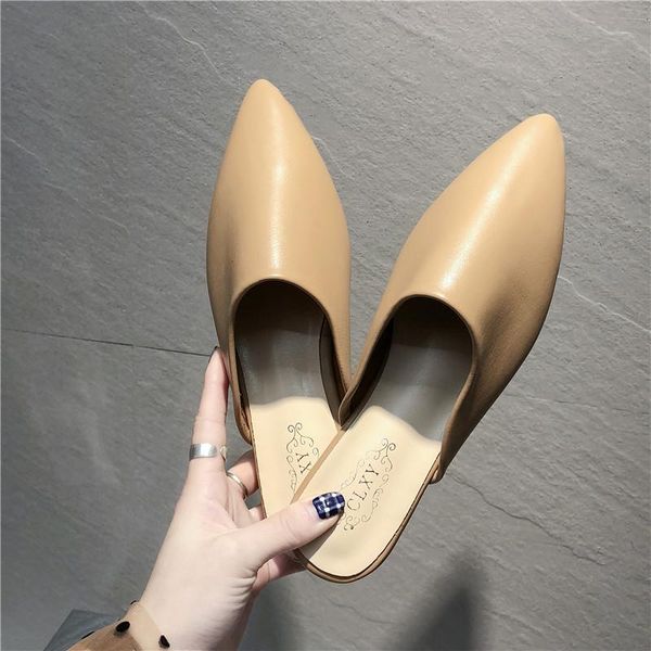 slippers weweya spring autumn flats lady sandals soild color slip on pointed toe women mules outdoor slipper shoes woman slides, Black
slippers weweya spring autumn flats lady sandals soild color slip on pointed toe women mules outdoor slipper shoes woman slides, Black