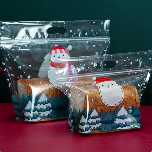 gift wrap 50pcs christmas transparent toast bread packaging handle bags year party handmade cookies decoration souvenir
gift wrap 50pcs christmas transparent toast bread packaging handle bags year party handmade cookies decoration souvenir