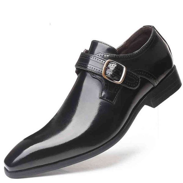 shoes monk men strap formal dress shoe sapato social masculino leather brown elegant suit big size 48 wedding, Black
shoes monk men strap formal dress shoe sapato social masculino leather brown elegant suit big size 48 wedding, Black