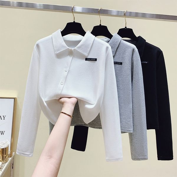 long sleeved women's autumn 2021 new fashion design sense of minority split korean version small man clothes, Black
long sleeved women's autumn 2021 new fashion design sense of minority split korean version small man clothes, Black