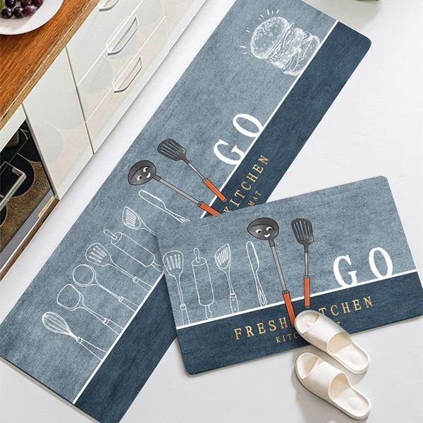 kitchen floor mat water absorption, oil anti-skid and dirt ristant foot long strip household entrance door beoom
kitchen floor mat water absorption, oil anti-skid and dirt ristant foot long strip household entrance door beoom
