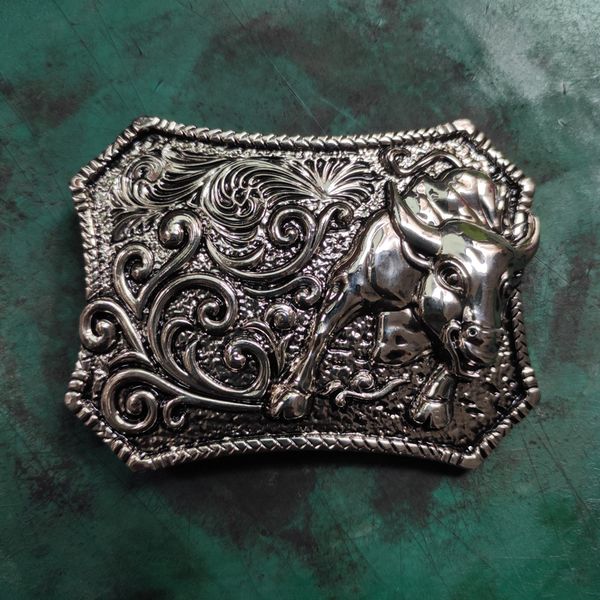1 pcs silver bull animal western cowboy cowgirl belt buckle fit 4cm wide jeans belts head hebilla cinturon, Slivery;black
1 pcs silver bull animal western cowboy cowgirl belt buckle fit 4cm wide jeans belts head hebilla cinturon, Slivery;black