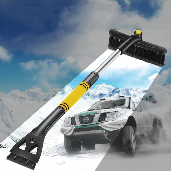 

ice scraper car snow removal multifunctional three-in-one shovel brush glass defroster winter deicing tool supplies