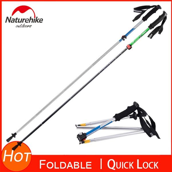 trekking poles naturehike collapsible hiking 7075 aviation aluminum alloy lightweight foldable walking sticks with quick locks
trekking poles naturehike collapsible hiking 7075 aviation aluminum alloy lightweight foldable walking sticks with quick locks