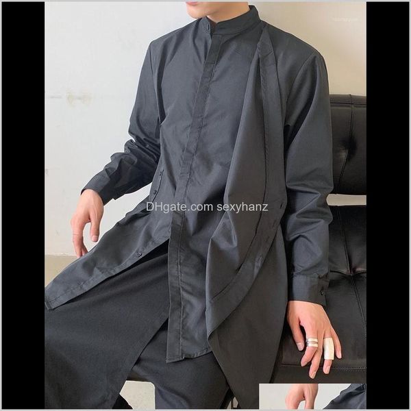 mens casual shirts s6xlshirt tide male handsome irregular asymmetric design feeling temperament loose collar jacket1 cfmsq hmlof, White;black
mens casual shirts s6xlshirt tide male handsome irregular asymmetric design feeling temperament loose collar jacket1 cfmsq hmlof, White;black