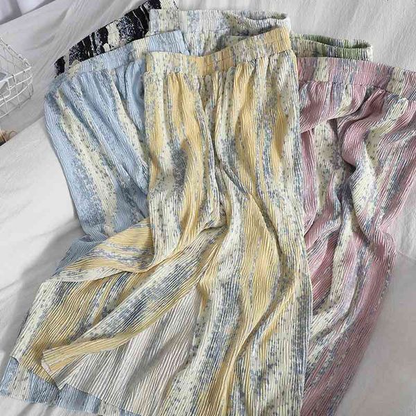 women's pants & capris korean spring contrast color smudge skirt for womens back split elegant one-step female pleated hip print 8, Black;white
women's pants & capris korean spring contrast color smudge skirt for womens back split elegant one-step female pleated hip print 8, Black;white