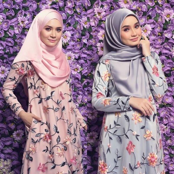 casual dresses wepbel women long maxi dress mesh embroidered flower floral large size muslim abaya middle east high waist ankle length, Black;gray
casual dresses wepbel women long maxi dress mesh embroidered flower floral large size muslim abaya middle east high waist ankle length, Black;gray